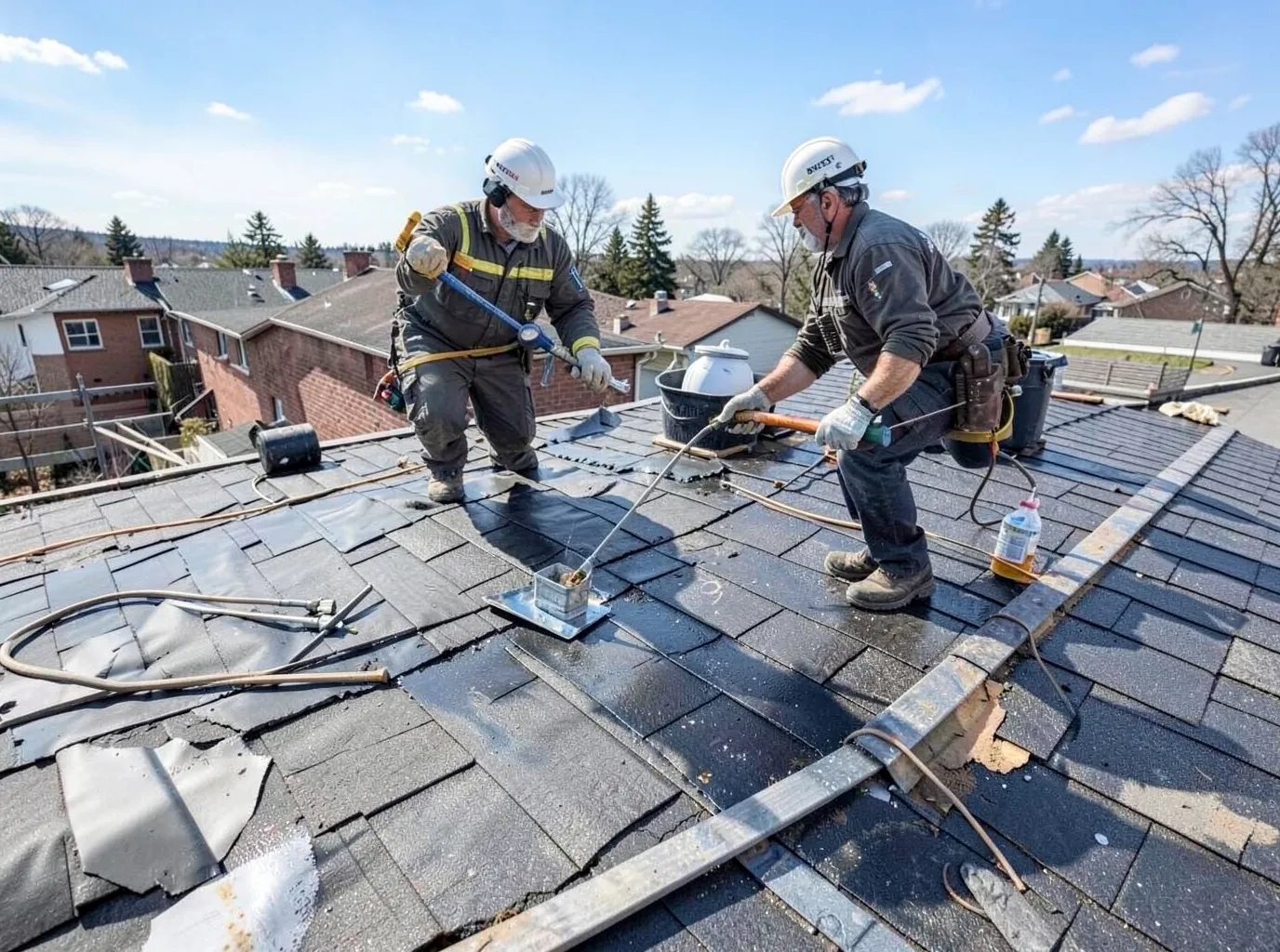 Wind Damage Roof Repair in Renton, WA